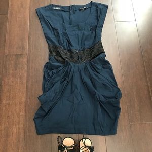 Dark navy blue dress